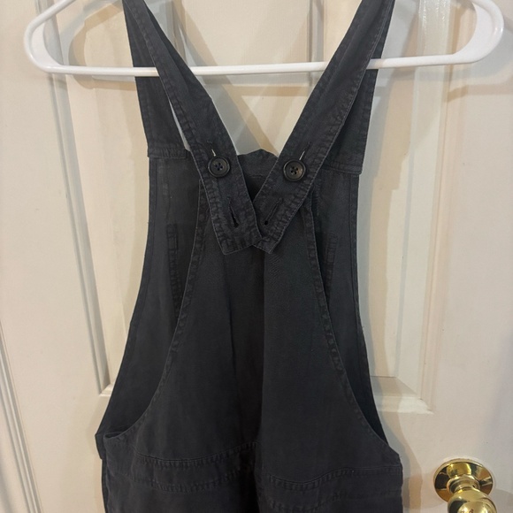 James Perse Los Angeles black 100% cotton overalls * read description  Charcoal - Picture 7 of 11